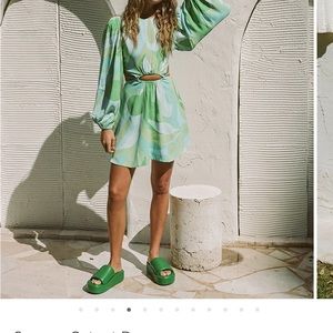 Sabo New With Tag Serrano Cutout Dress, size XS knee length, fit & flare